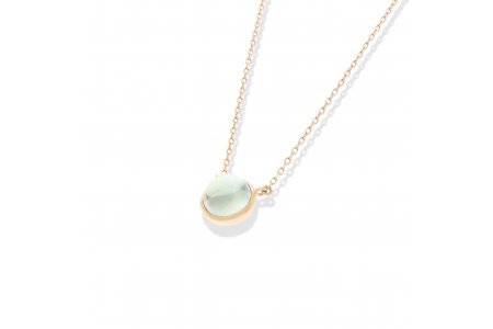 Carry Me Green Amethyst Necklace